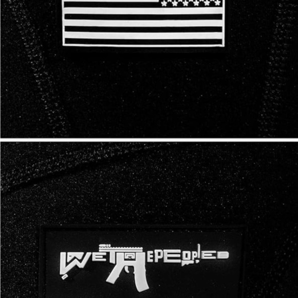 We The People Holsters Capris Women's Black High-Waisted Leggings - Picture 3 of 8